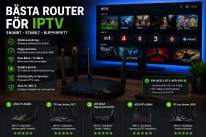 bästa router för iptv