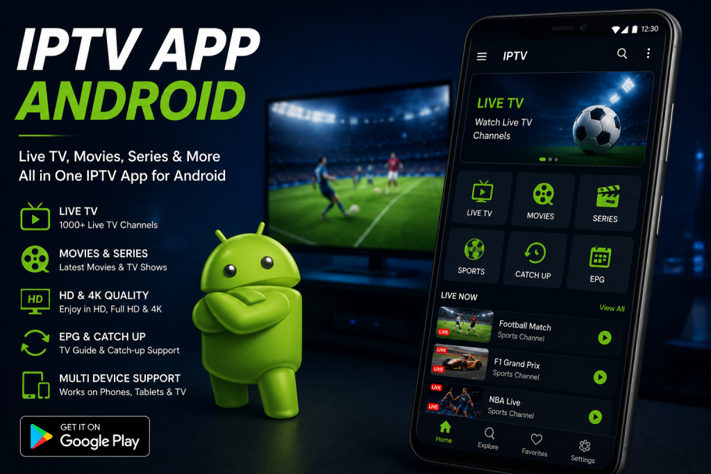 IPTV App för Android: Bästa Alternativen 2026