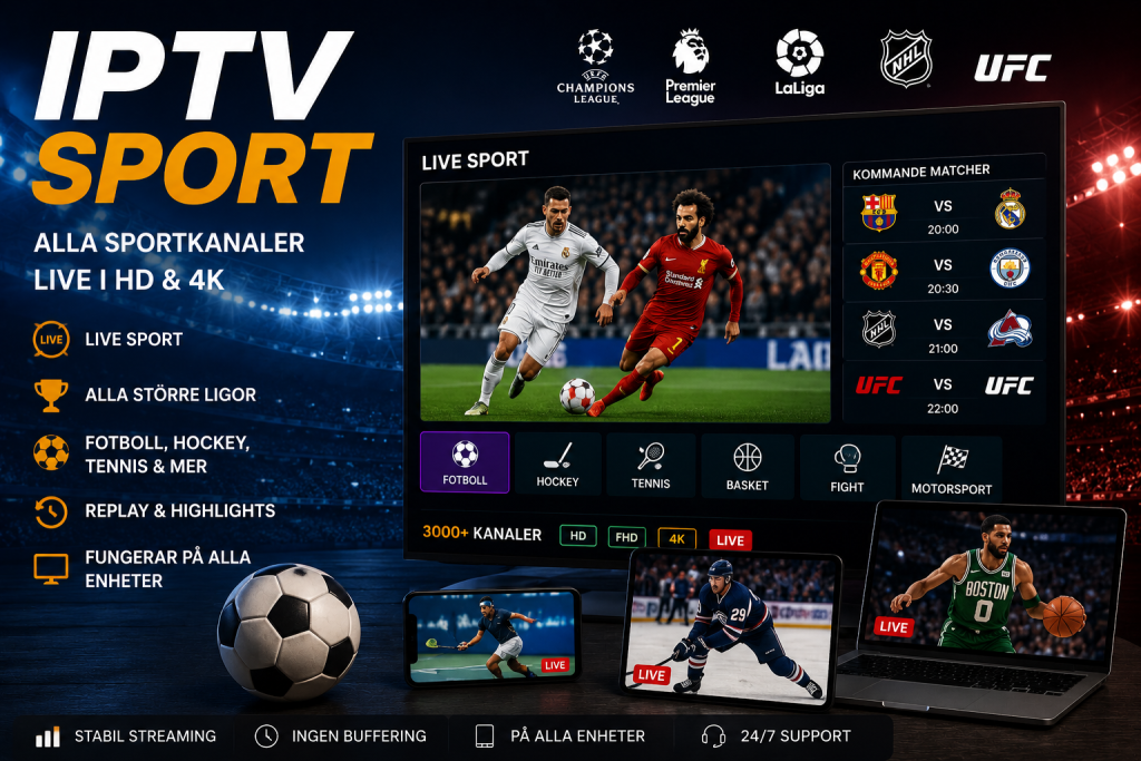 Sport via IPTV: Vilka Evenemang Kan Du Se